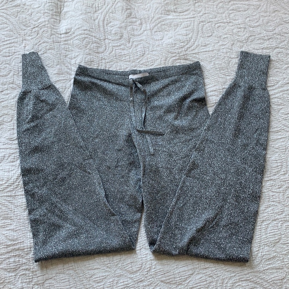 Stefanel Silver Leggings